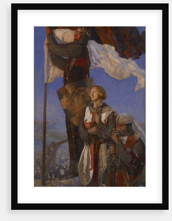 Crusaders Sighting Jerusalem, 1901 by Edwin Austin Abbey