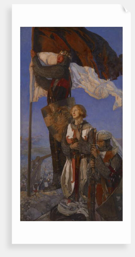 Crusaders Sighting Jerusalem, 1901 by Edwin Austin Abbey