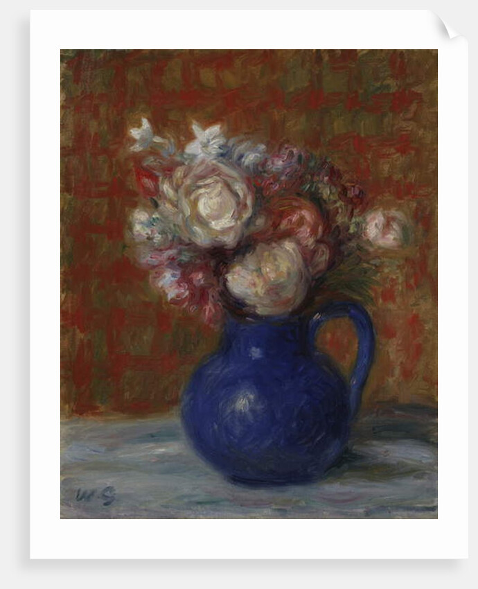 Still life “French Bouquet”, 1927 by William James Glackens