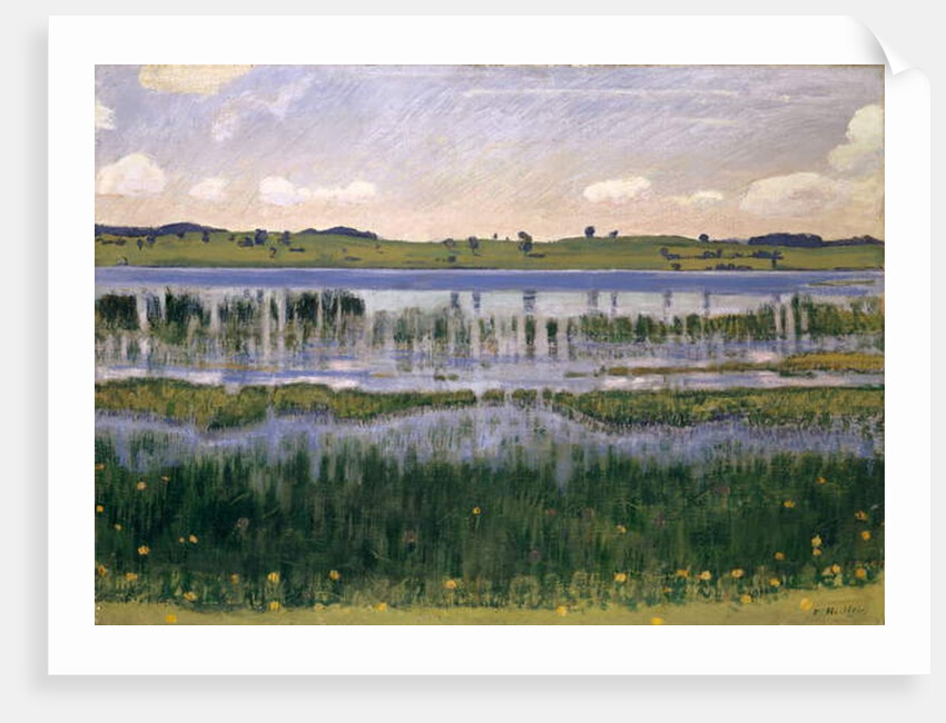 Lake Burgäschi, c.1901 by Ferdinand Hodler