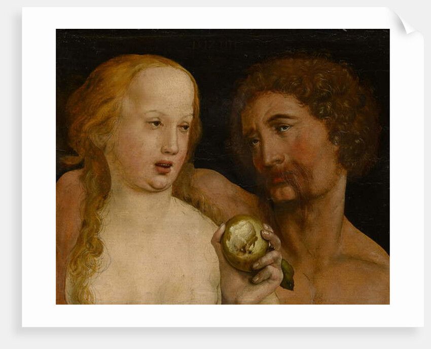 Adam and Eve, 1517 by Hans Holbein the Younger