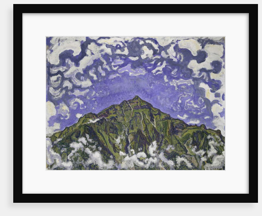 Mount Niesen seen from Heustrich, 1910 by Ferdinand Hodler