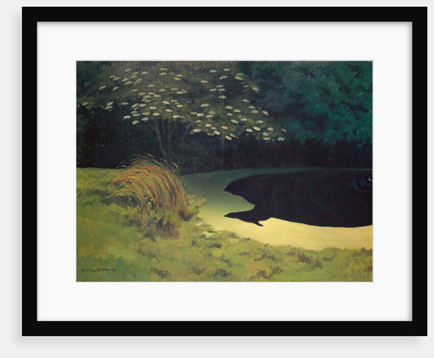 The Pond, 1909 by Felix Edouard Vallotton