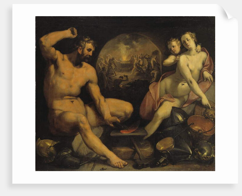 Venus and Vulcan, 1590 by Cornelis Cornelisz. van Haarlem