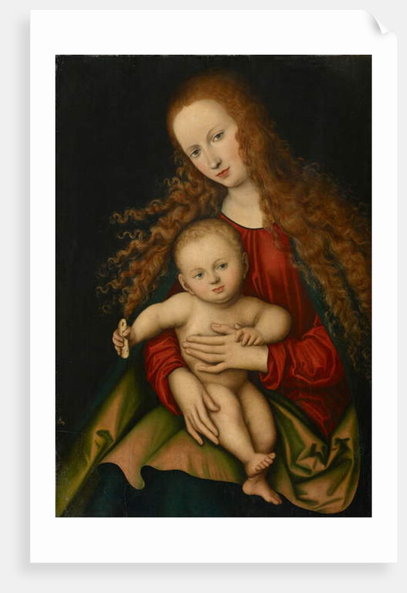Virgin and Child, 1529 by Lucas the Elder Cranach
