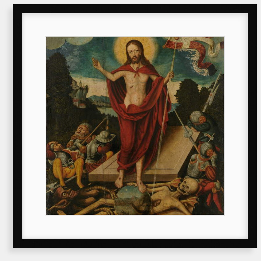 Resurrection of Christ and the Triumph Over Death and Devil, 1537 by Lucas The Elder Cranach