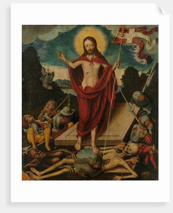 Resurrection of Christ and the Triumph Over Death and Devil, 1537 by Lucas The Elder Cranach