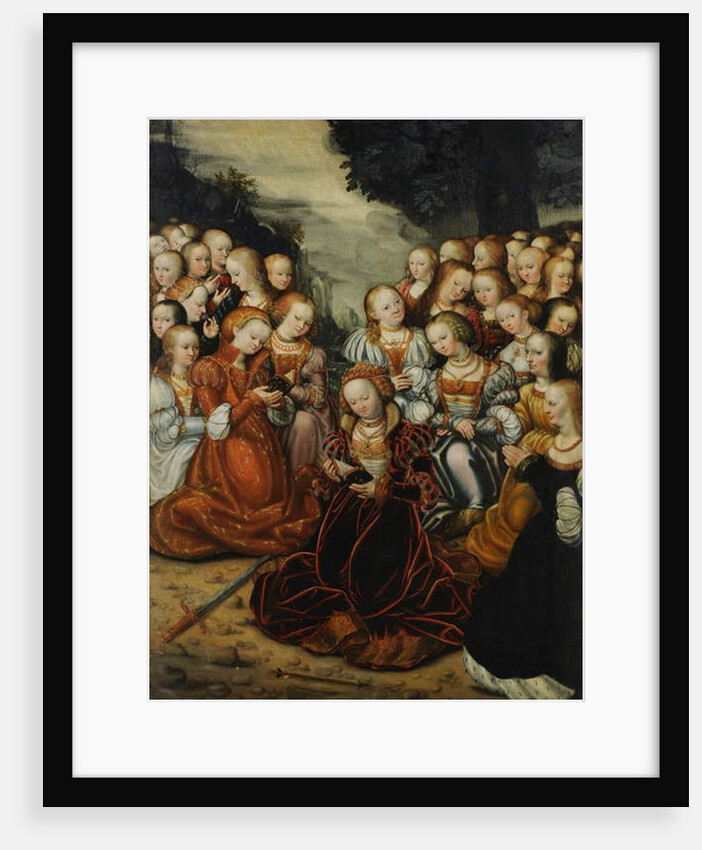 Saint Ursula and the Virgins by Lucas the Younger (after) Cranach