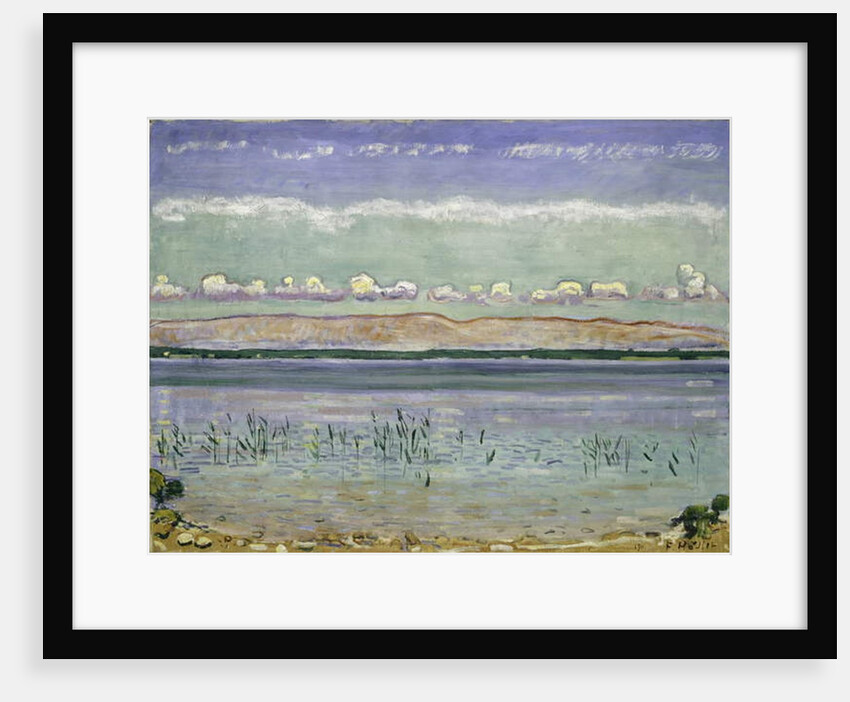 Lake Geneva with Jura Hills, 1911 by Ferdinand Hodler