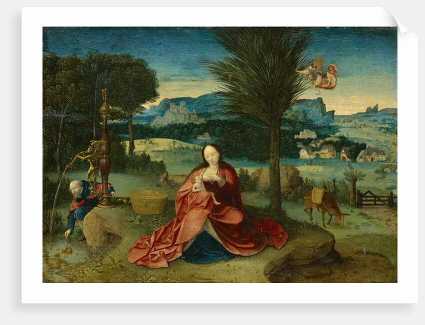 Rest on the Flight into Egypt by Joachim Patenier or Patinir