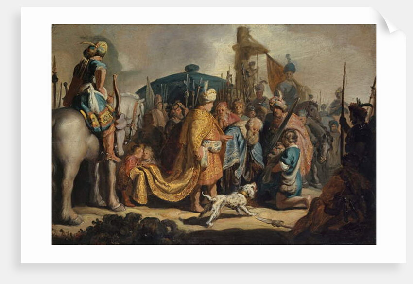 David with the Head of Goliath before Saul, 1627 by Rembrandt Harmensz. van Rijn