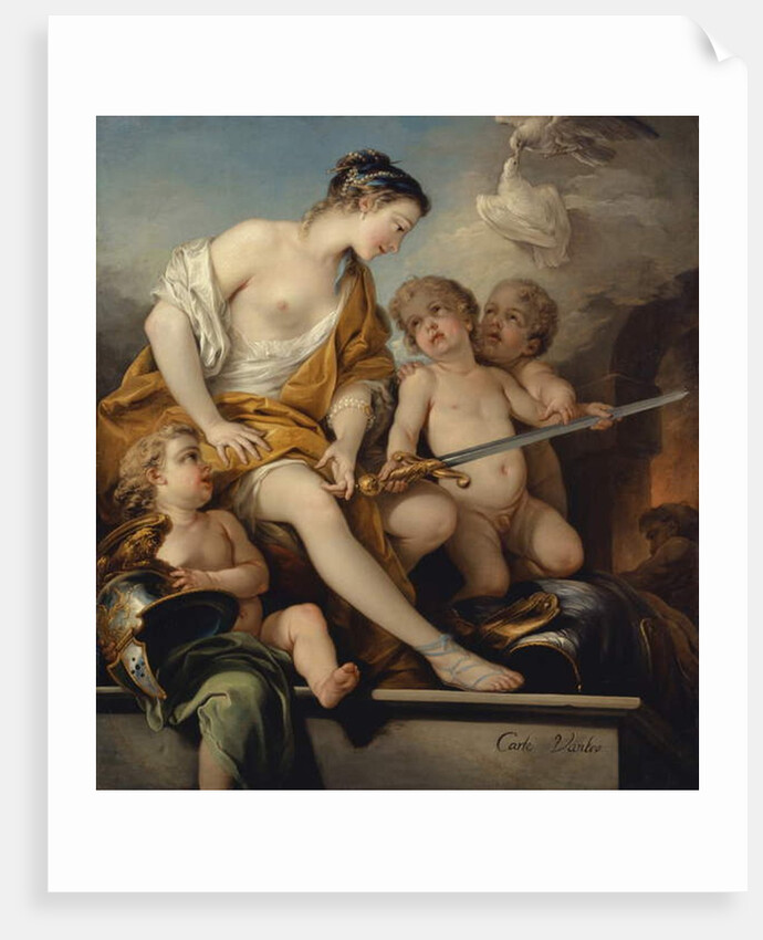 Venus and Cupids with the Arms of Mars, c.1743 by Carle van Loo