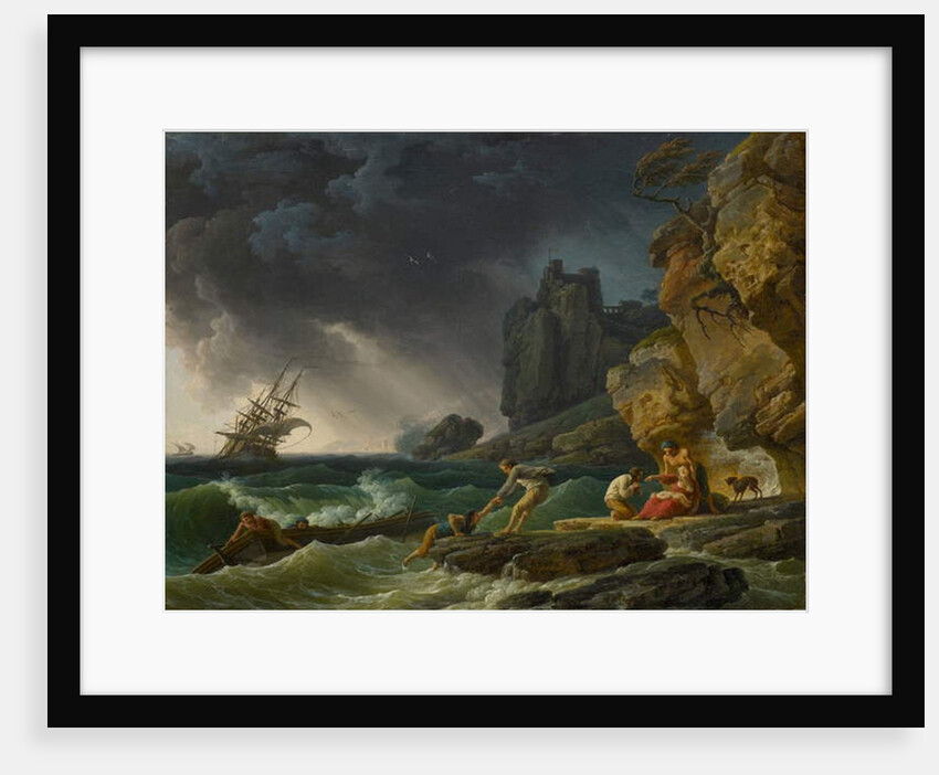 Stormy Sea with Shipwreck, 1780 by Claude Joseph Vernet