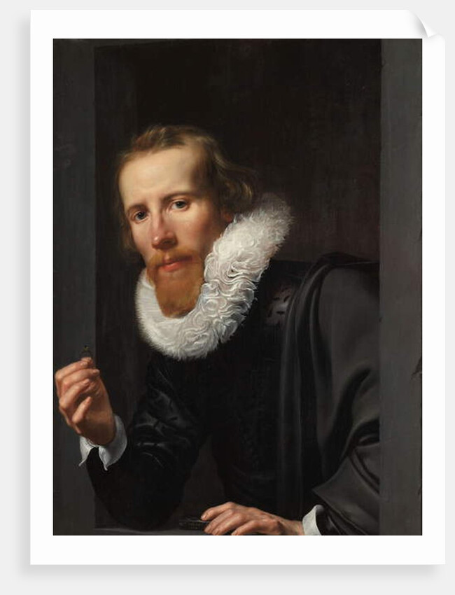 Portrait of a Goldsmith, probably Bartholomeus Jansz van Assendelft, 1617 by Werner Jacobsz van den Valckert