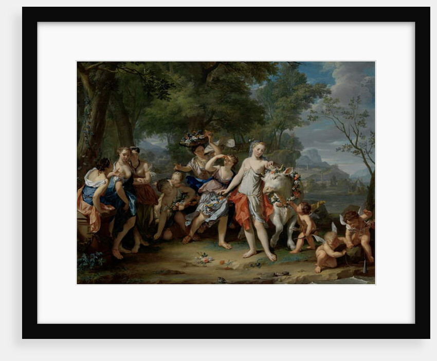 The Rape of Europa, c.1735-40 by Nicolaes Verkolje