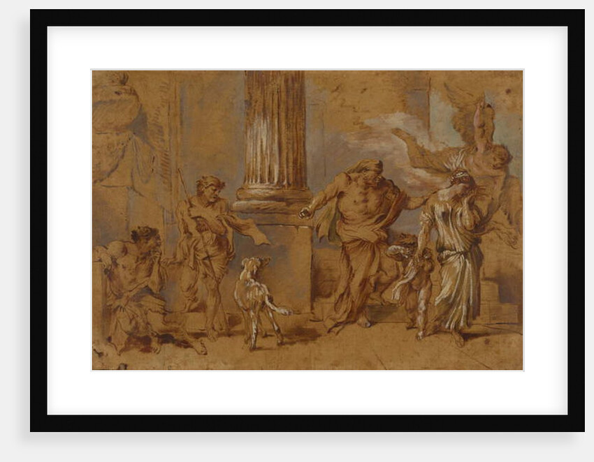 The Expulsion of Hagar, c.1640 by Giovanni Benedetto Castiglione