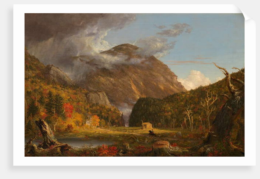A View of the Mountain Pass Called the Notch of the White Mountains, 1839 by Thomas Cole