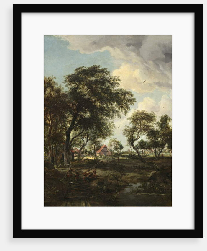 A Farm in the Sunlight, 1668 by Meindert Hobbema