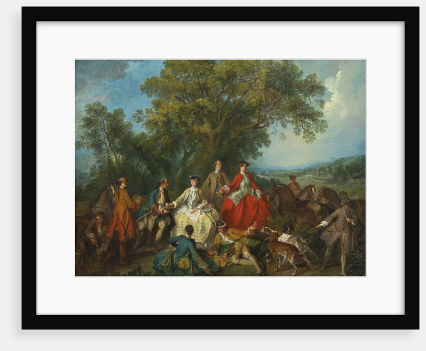 Picnic after the Hunt, c.1735-40 by Nicolas Lancret