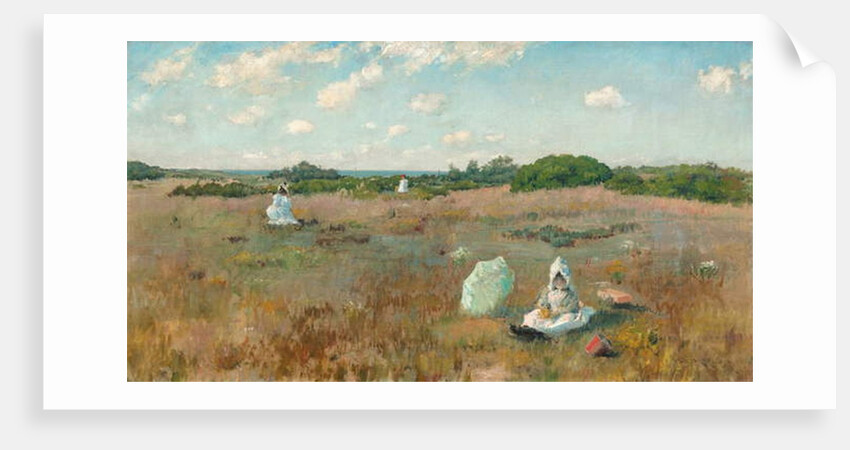 Gathering Autumn Flowers, 1894-5 by William Merritt Chase