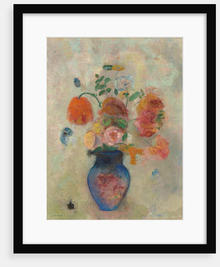 Large Vase with Flowers, c.1912 by Odilon Redon