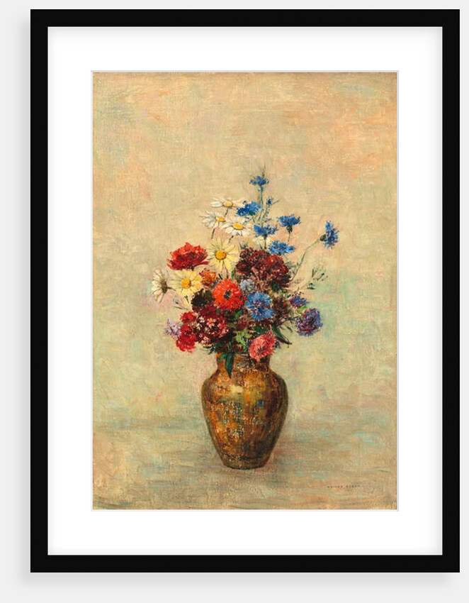 Flowers in a Vase, c.1910 by Odilon Redon