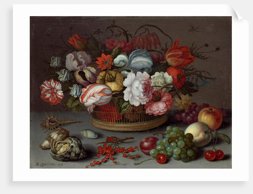 Basket of Flowers, c.1622 by Balthasar van der Ast