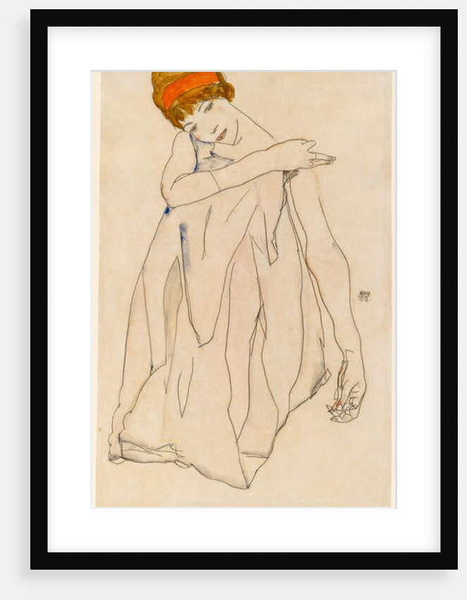 Dancer, 1913 by Egon Schiele