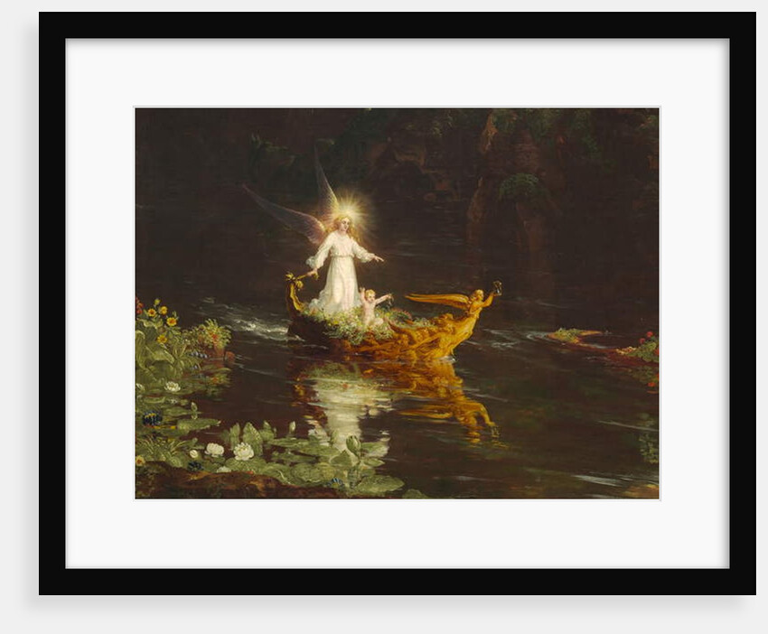 The Voyage of Life: Childhood 1842 by Thomas Cole