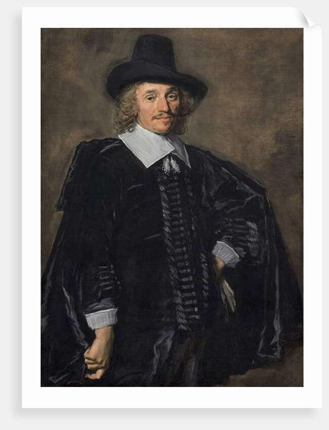 Portrait of a Gentleman, 1650-52 by Frans Hals