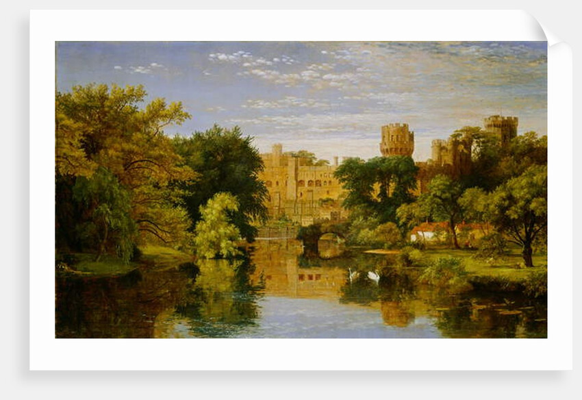 Warwick Castle, England, 1857 by Jasper Francis Cropsey