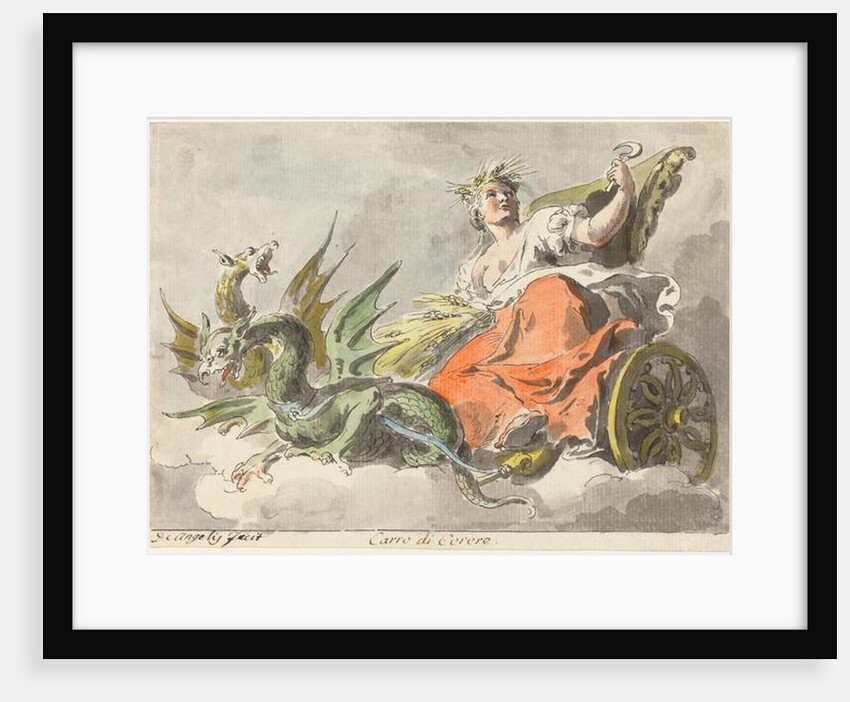 Chariot of Ceres by Italian School