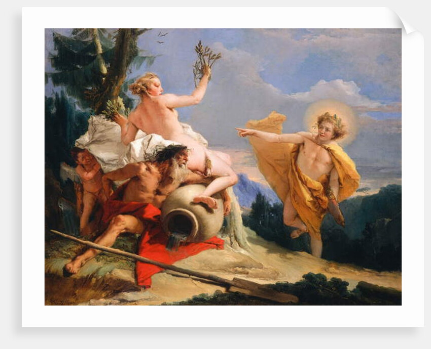 Apollo Pursuing Daphne, c.1755-60 by Giovanni Battista Tiepolo