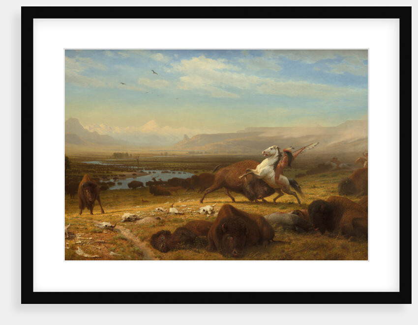 The Last of the Buffalo, c.1888 by Albert Bierstadt