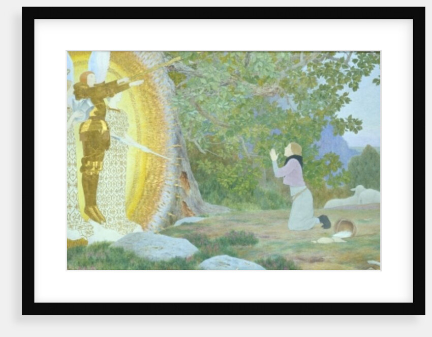 The Vision and Inspiration, from Joan of Arc Series A, 1911 by Louis Maurice Boutet de Monvel