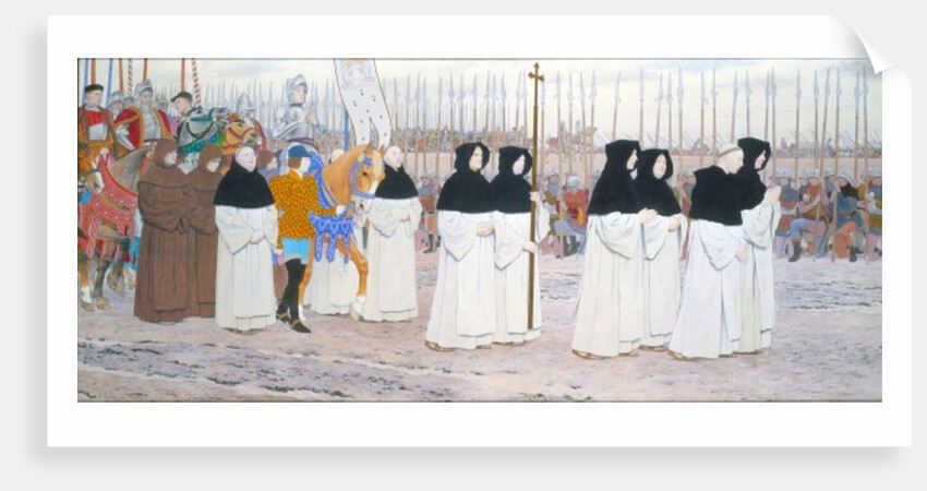 The Maid in Armour on Horseback by Louis Maurice Boutet de Monvel