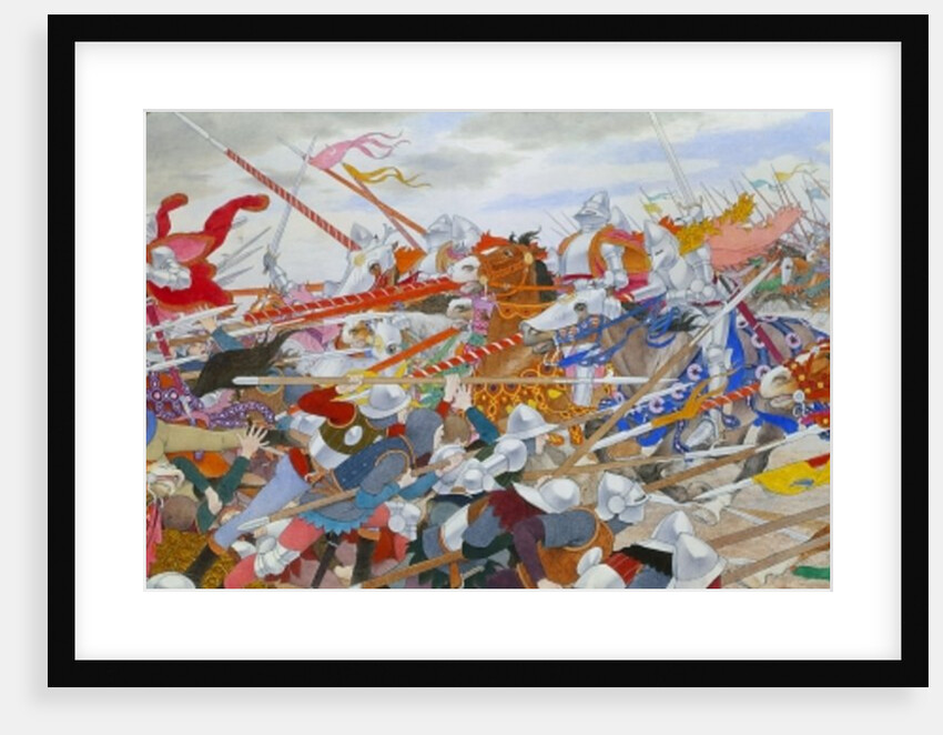 The Turmoil of Conflict, from Joan of Arc Series D, c.1905-11 by Louis Maurice Boutet de Monvel