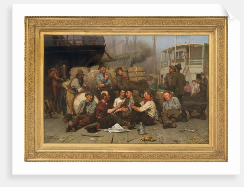 The Longshoremen's Noon by John George Brown