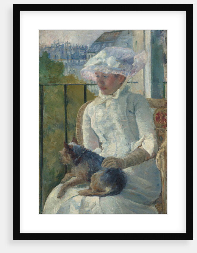 Young Girl at a Window, c.1883-84 by Mary Stevenson Cassatt