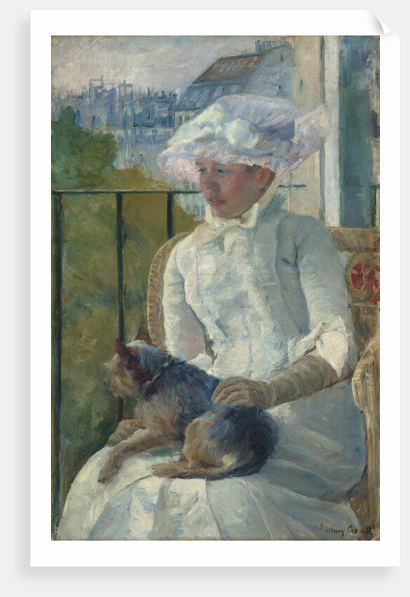 Young Girl at a Window, c.1883-84 by Mary Stevenson Cassatt