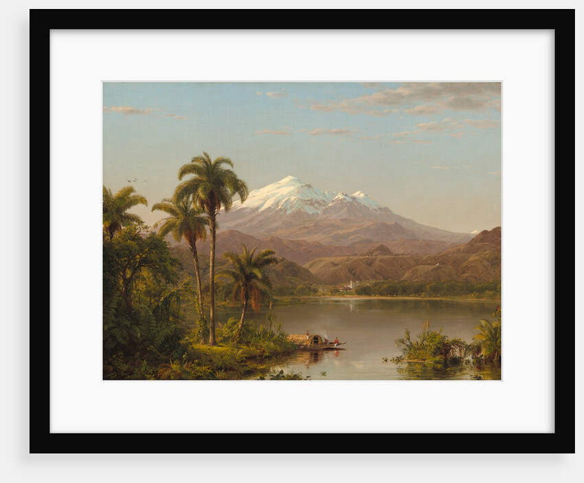 Tamaca Palms, 1854 by Frederic Edwin Church