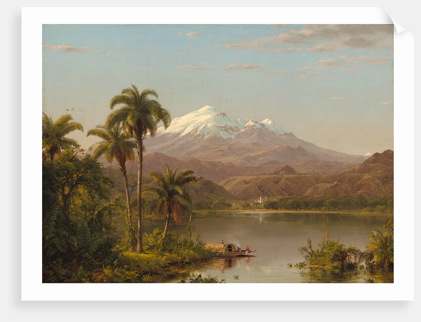 Tamaca Palms, 1854 by Frederic Edwin Church