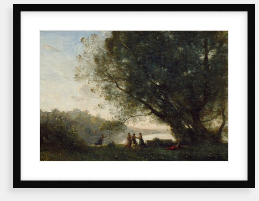 Dance under the Trees at the Edge of the Lake, 1865-70 by Jean Baptiste Camille Corot