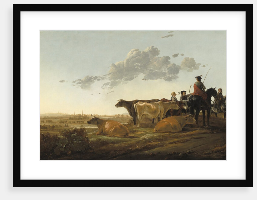 Landscape with Herdsmen, c.1650-52 by Aelbert Cuyp