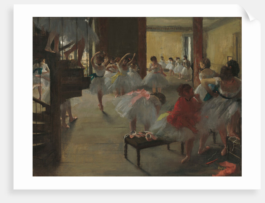 The Dance Class, c.1873 by Edgar Degas
