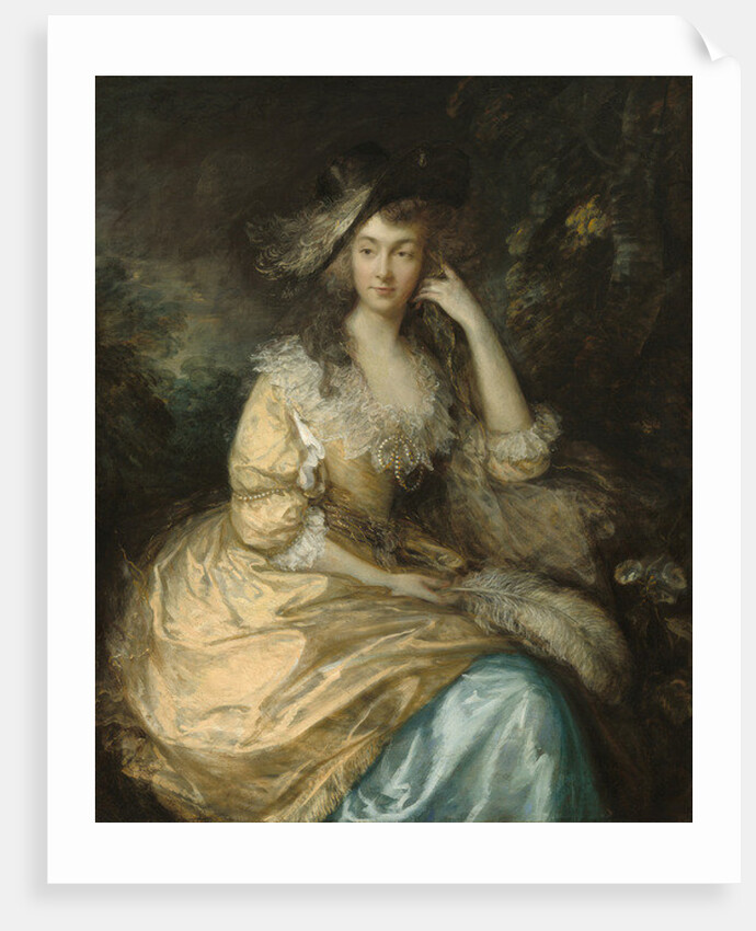 Frances Susanna, Lady de Dunstanville, c.1786 by Thomas Gainsborough