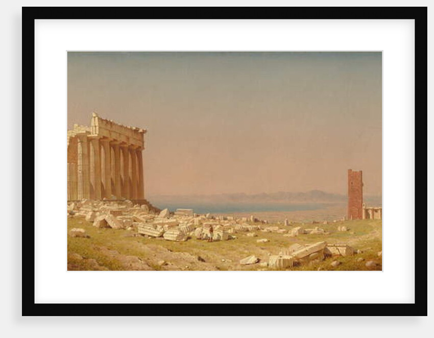 Ruins of the Parthenon, 1880 by Sanford Robinson Gifford