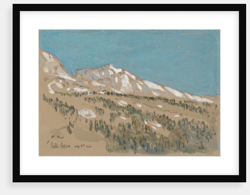 Mt. Hood, 1904 by Childe Frederick Hassam