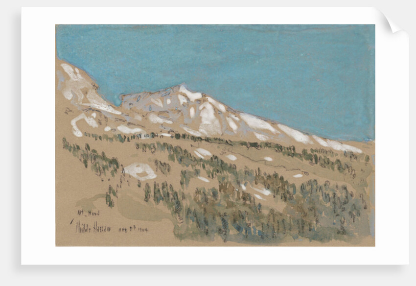 Mt. Hood, 1904 by Childe Frederick Hassam