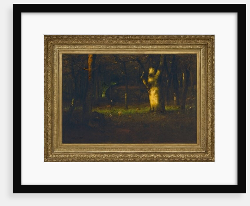 Sunset in the Woods, 1891 by George Snr. Inness